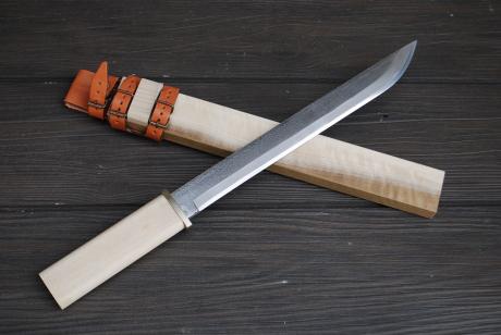 豊国 トヨクニ カスタム剣鉈 白鞘護身刀 一尺