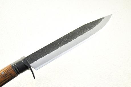 土佐鍛造ハンティングナイフ 【日立青紙2号鋼】両刃 210の通販は豊国 